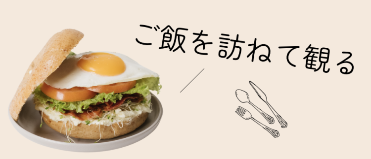 ご飯を訪ねて観る